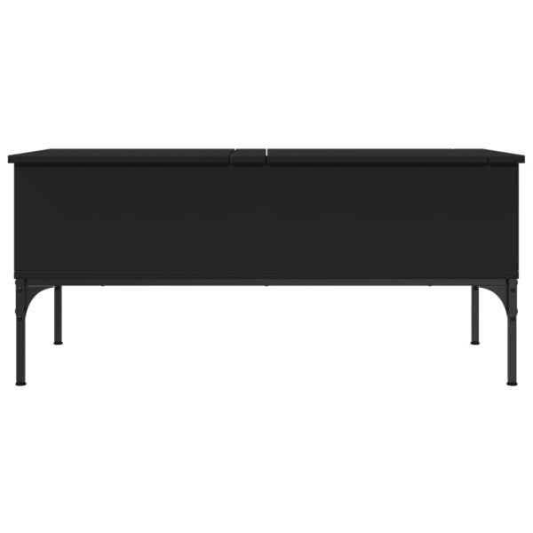 Mesa de centro 100x50x45 cm derivados de madeira/metal preto M 5