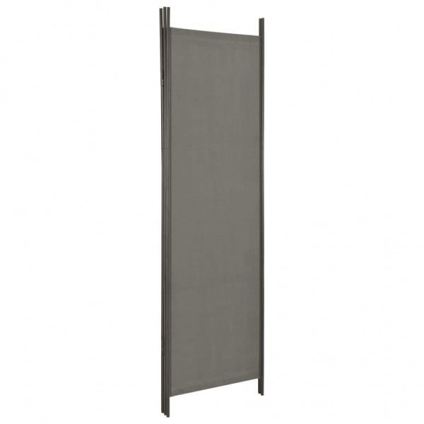 Biombo divisor de 3 paneles gris antracita 150x180 cm M 4