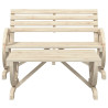 2 pcs conjunto lounge de jardim madeira de abeto maciça 3