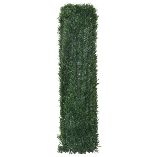 Valla de césped artificial verde 1x5 m M 3