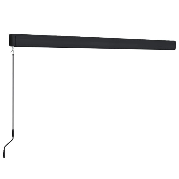 Toldo manual com caixa 350x250 cm azul e branco M 4