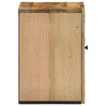 Armario de baño de pared madera maciza de mango 38x33x48 cm 4