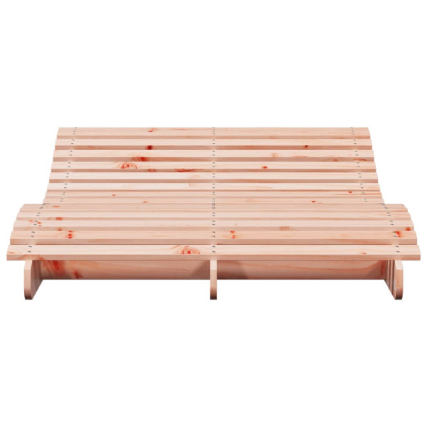 Tumbona de madera maciza Douglas 205x110x31.5 cm M 4