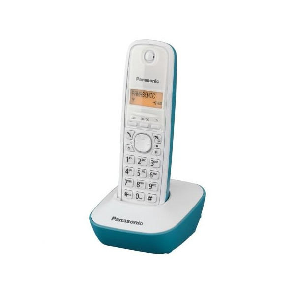 Teléfono Inalámbrico Panasonic KX-TG1611 blanco/azul M 2