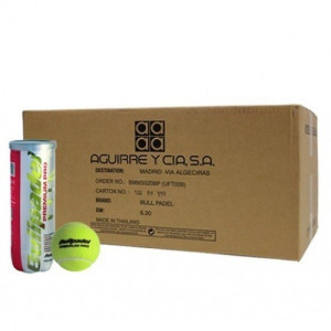 Caixa Bolas Bullpadel Premium Pro/ 24 pacotes de 3 unidades H