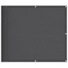 Ecrã de balcão 100% poliéster Oxford anthracite 90x800 cm 2