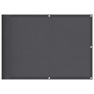 Tela de varanda 75x1000 cm 100% poliéster oxford antracite H