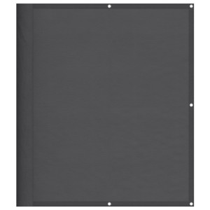Pantalla de balcón 100% poliéster Oxford antracita 120x1000 cm H