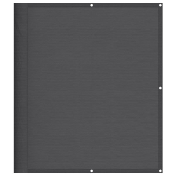 Pantalla de balcón 100% poliéster Oxford antracita 120x1000 cm M 2