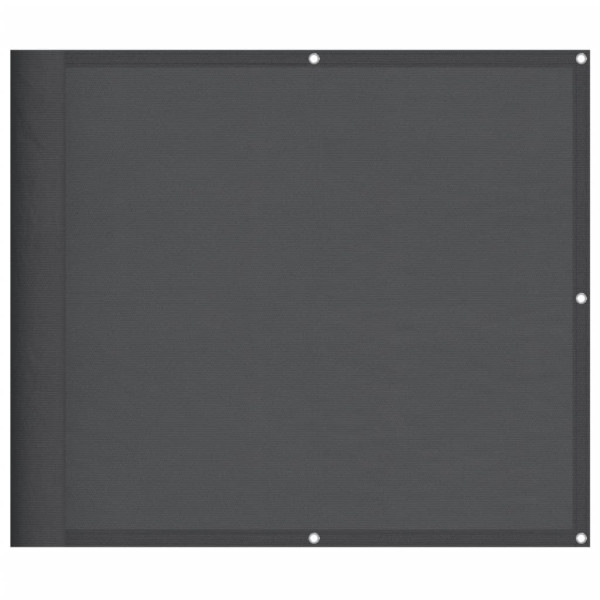 Ecrã de balcão 100% poliéster Oxford anthracite 90x1000 cm M 2