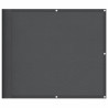 Ecrã de balcão 100% poliéster Oxford anthracite 90x1000 cm 2