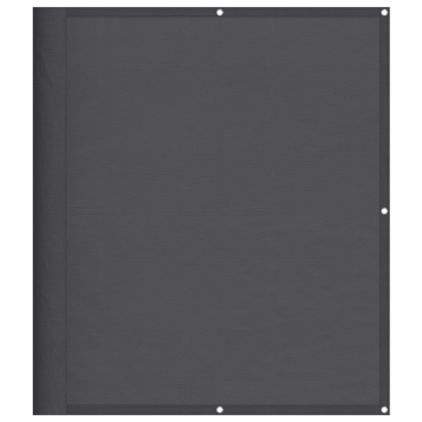 Tela de varanda 120x700 cm 100% poliéster oxford antracite M 2