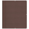 Tela de varanda 120x1000 cm 100% poliéster oxford castanho 2