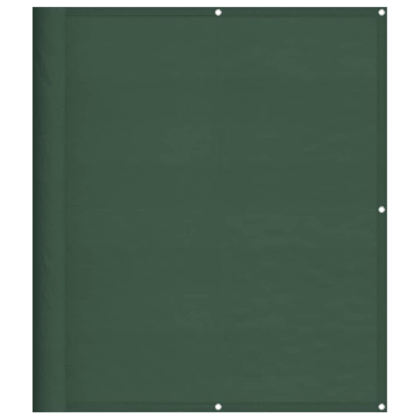 Tela de varanda 120x800 cm 100% poliéster oxford verde-escuro M 2