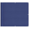 Pantalla de balcón 100% poliéster Oxford azul 90x1000 cm 2