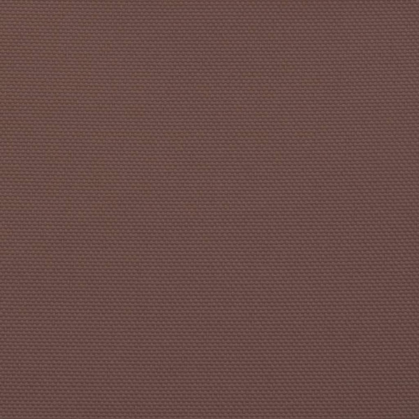 Pantalla de balcón 100% poliéster Oxford marrón 75x800 cm M 5