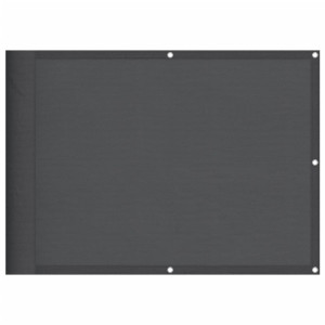 Tela de varanda 75x700 cm 100% poliéster oxford antracite H