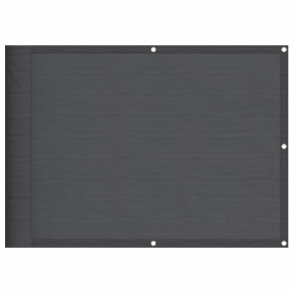 Tela de varanda 75x700 cm 100% poliéster oxford antracite M 2