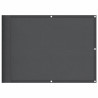 Pantalla de balcón 100% poliéster Oxford antracita 75x700 cm 2