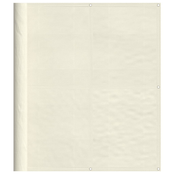 Tela de varanda 120x700 cm 100% poliéster oxford creme M 2