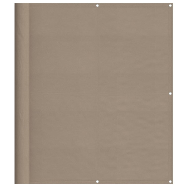 Tela varanda 120x1000cm 100% poliéster oxford cinza-acastanhado M 2