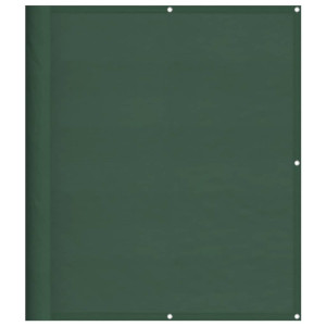 Tela de varanda 120x700 cm 100% poliéster oxford verde-escuro H