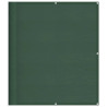 Tela de varanda 120x700 cm 100% poliéster oxford verde-escuro 2