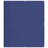 Pantalla de balcón 100% poliéster Oxford azul 120x1000 cm 2