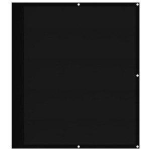 Tela de varanda 120x700 cm 100% poliéster oxford preto H