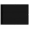 Tela de varanda 75x1000 cm 100% poliéster oxford preto 2