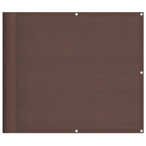 Tela de varanda 90x700 cm 100% poliéster oxford castanho H