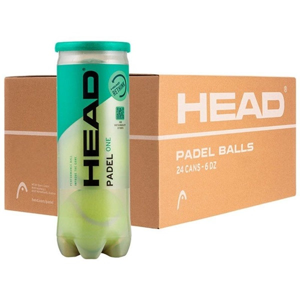 Cajón Bolas Head Padel One/ 24 packs de 3 unidades M 2