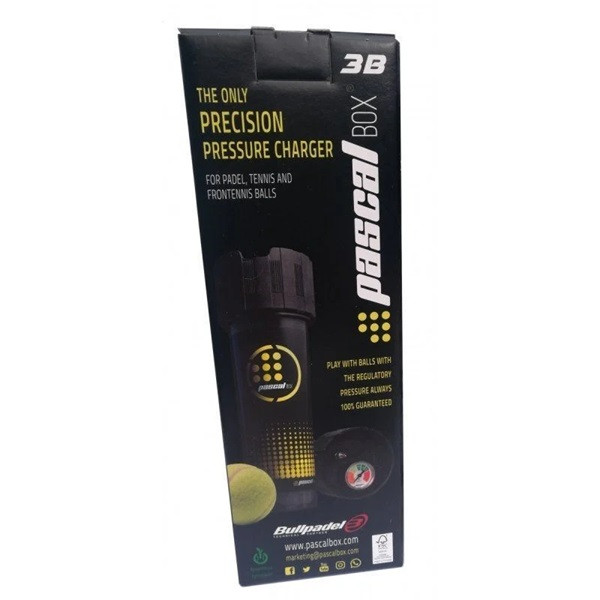 Presurizador para Pelotas de Pádel Bullpadel Pascal Box 3B 3 unidades M 4