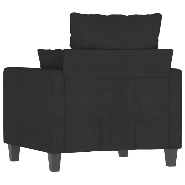 Sillón de tela negro 60 cm M 5