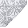 Alfombra de exterior PP gris 140x200 cm 4
