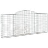 Cestos gabião arqueados 25 pcs 300x30x120/140 ferro galvanizado 3