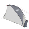 Tenda de praia 268x223x125 cm poliéster 185T cinzento 5