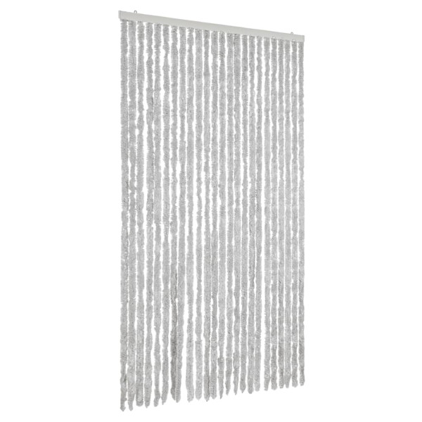 Cortina antimoscas chenilla gris 100x200 cm M 2