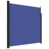 Toldo lateral retráctil azul 200x600 cm 2