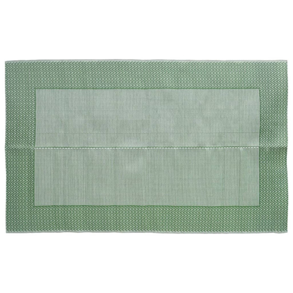 Alfombra de exterior PP verde 160x230 cm M 3