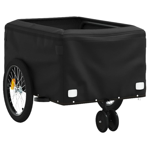 Reboque para bicicleta 30 kg ferro preto e azul M 5