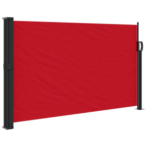 Toldo lateral retráctil rojo 120x600 cm H
