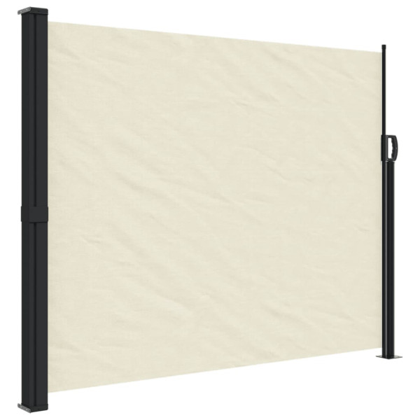 Toldo lateral retrátil 160x600 cm cor creme M 2