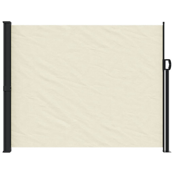 Toldo lateral retrátil 160x600 cm cor creme M 3