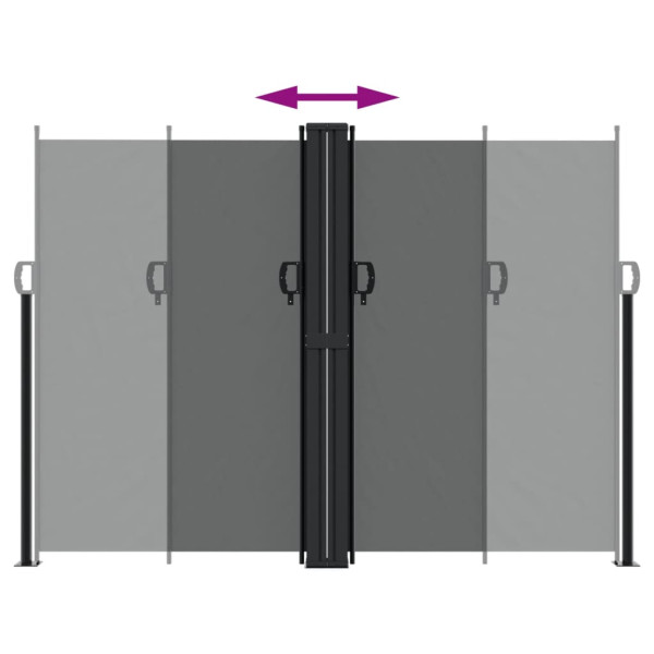 Toldo lateral retrátil 180x1200 cm antracite M 5