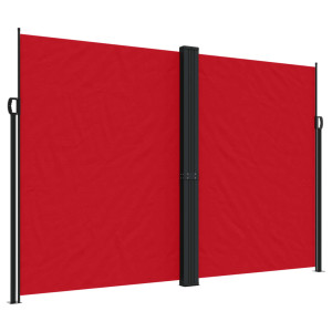 Toldo lateral retrátil 220x1200 cm vermelho H