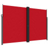 Toldo lateral retráctil rojo 220x600 cm 2