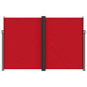 Toldo lateral retrátil 220x1200 cm vermelho 3