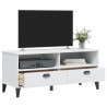 Mueble de TV VIKEN madera maciza de pino blanco 4