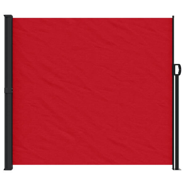 Toldo lateral retrátil 180x600 cm vermelho M 3